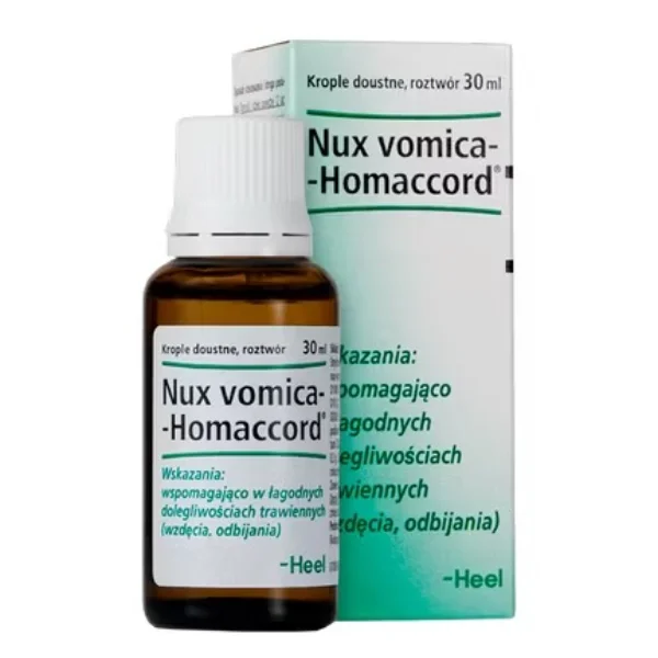 HEEL Nux Vomica Homaccord, krople doustne, 30 ml