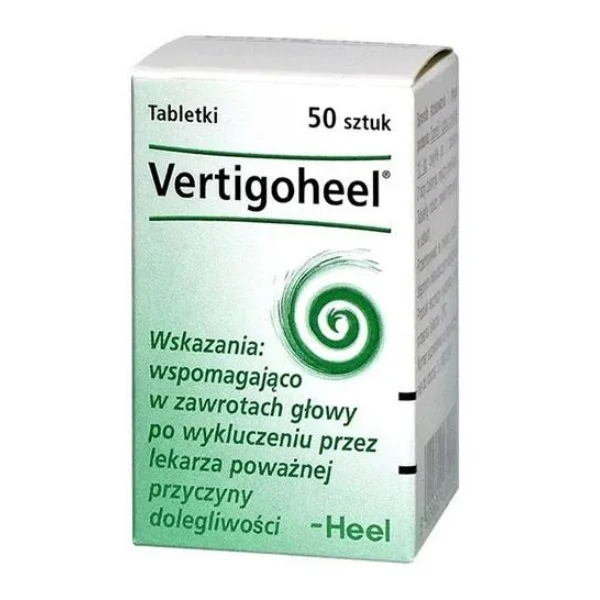 Heel Vertigoheel, 50 tabletek podjęzykowych