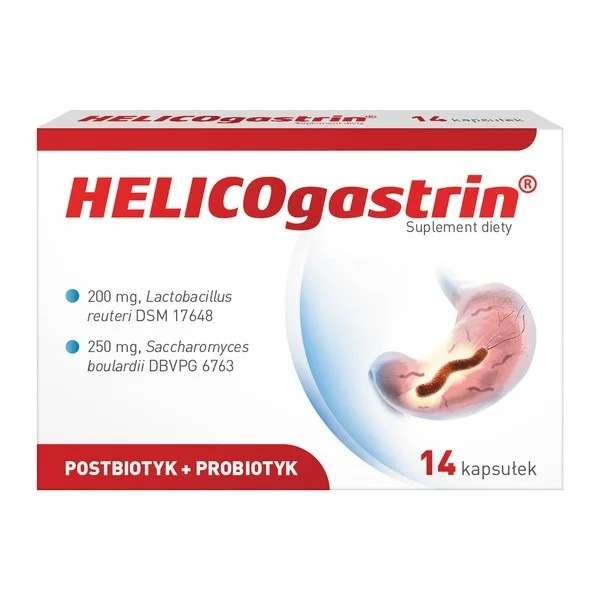 Helicogastrin, 14 kapsułek