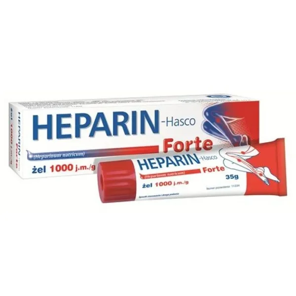 Heparin-Hasco Forte 1000 j.m./g, żel, 35 g