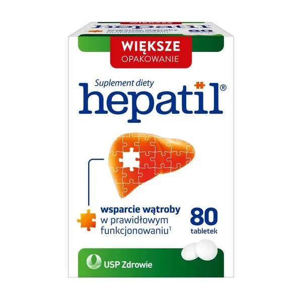 Hepatil 150 mg, 80 tabletek