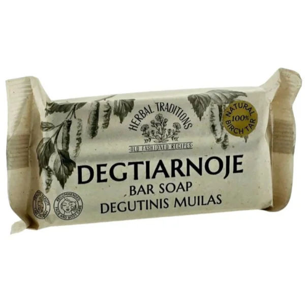 Herbal Traditions Mydło dziegciowe w kostce, 140 g 