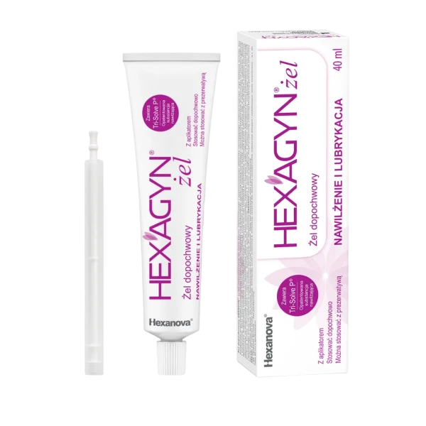 Hexagyn, żel dopochwowy, 40 ml