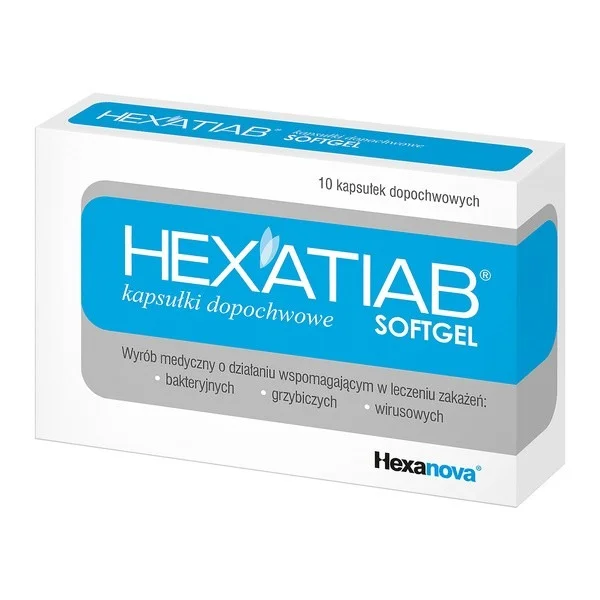 Hexatiab, kapsułki dopochwowe, 10 sztuk