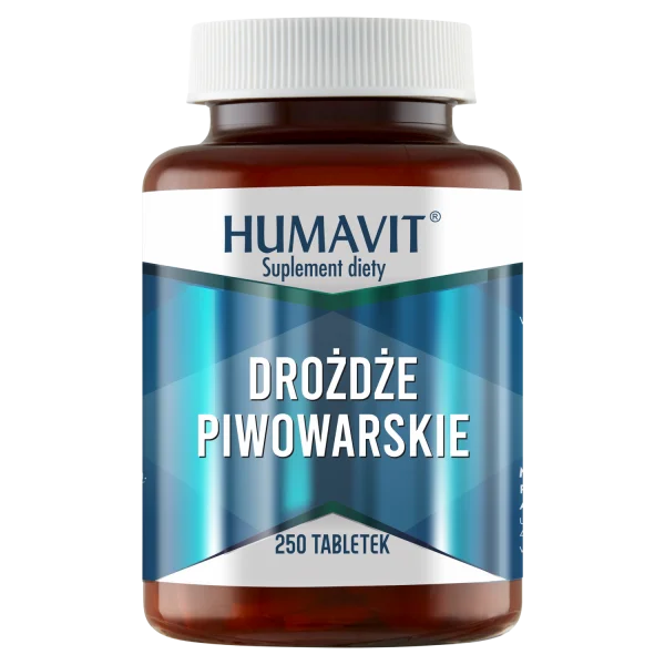 Humavit Drożdże Piwowarskie, 250 tabletek