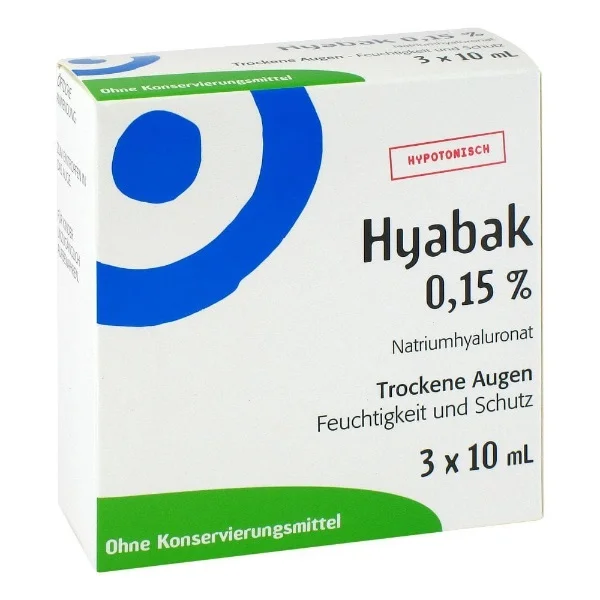Hyabak UD 0,15%, krople do oczu, 30 x 0,4 ml