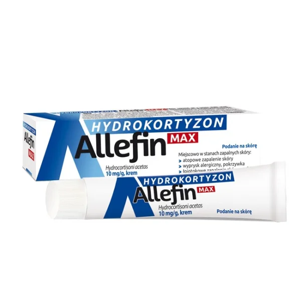 Allefin Hydrokortyzon Max, 10 mg/g, krem 15 g