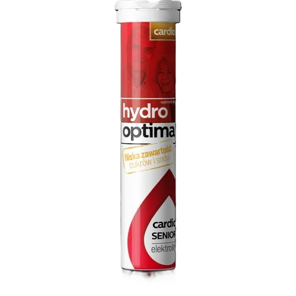 Hydrooptima Senior Cardio, 20 tabletek musujących