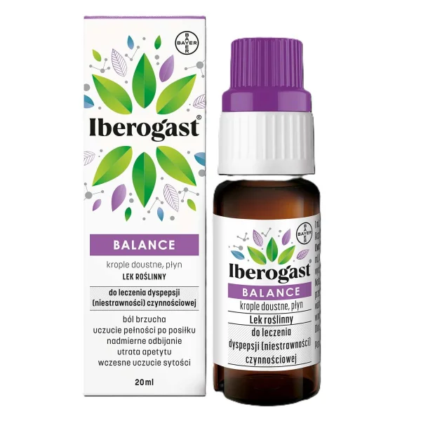 Iberogast Balance, krople, 20 ml
