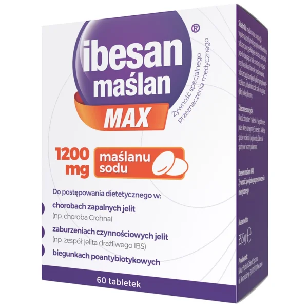 Ibesan Maślan Max, 60 tabletek