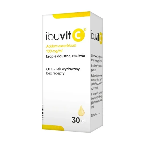 Ibuvit C 100 mg/ml, krople doustne, 30ml