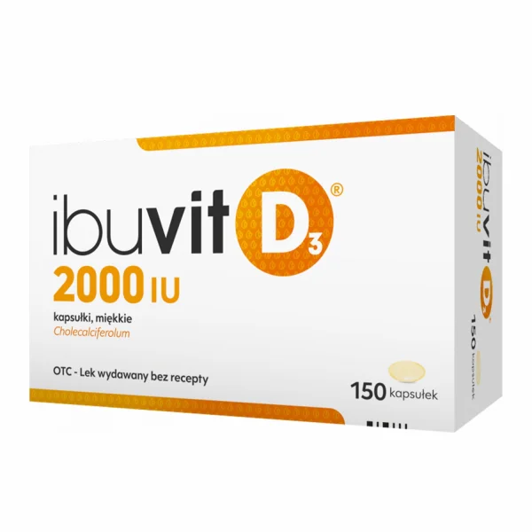 Ibuvit D3 2000 IU, 150 kapsułek