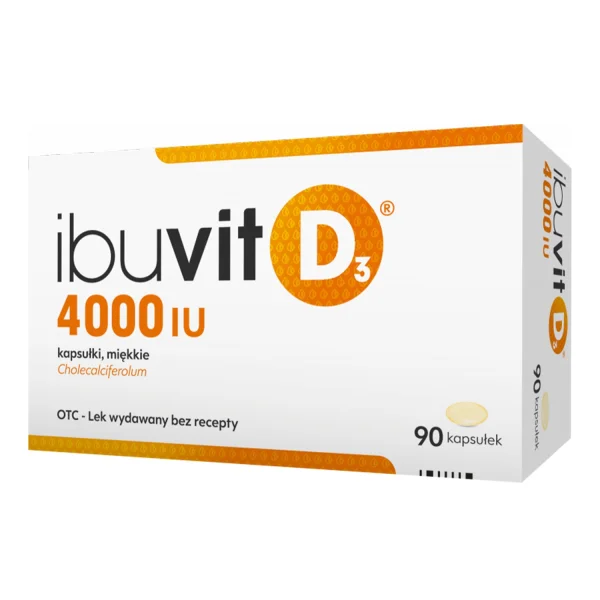 Ibuvit D3 4000 IU, 90 kapsułek