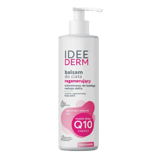 Idee Derm, regenerujący balsam witaminowy do ciała, 400 ml
