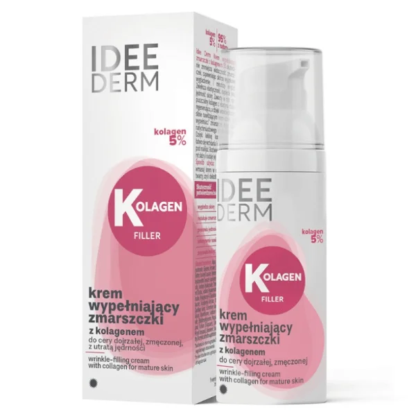 Idee Derm, krem wypełniający zmarszczki z kolagenem 5 %, 50 ml