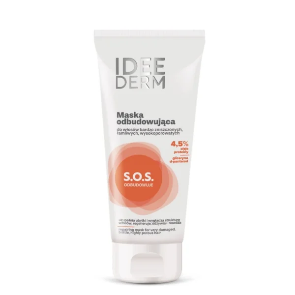Idee Derm, maska odbudowująca do włosów, 200 ml