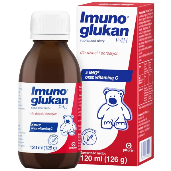 Imunoglukan, syrop dla dzieci, 120 ml