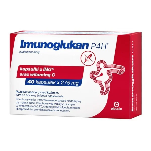 Imunoglukan P4H, 40 kapsułek