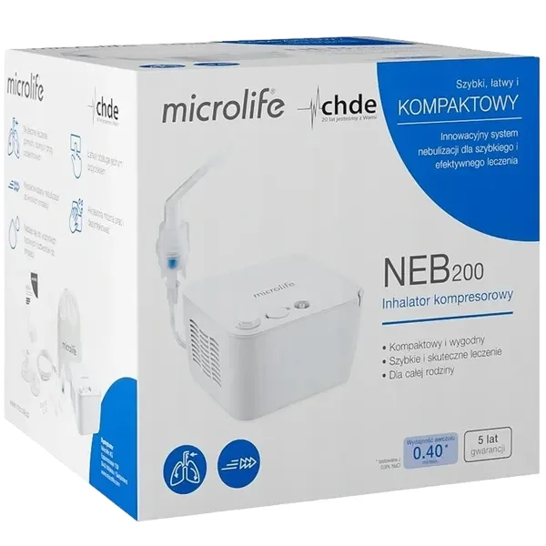 Microlife NEB 200, inhalator kompresorowy, kompaktowy
