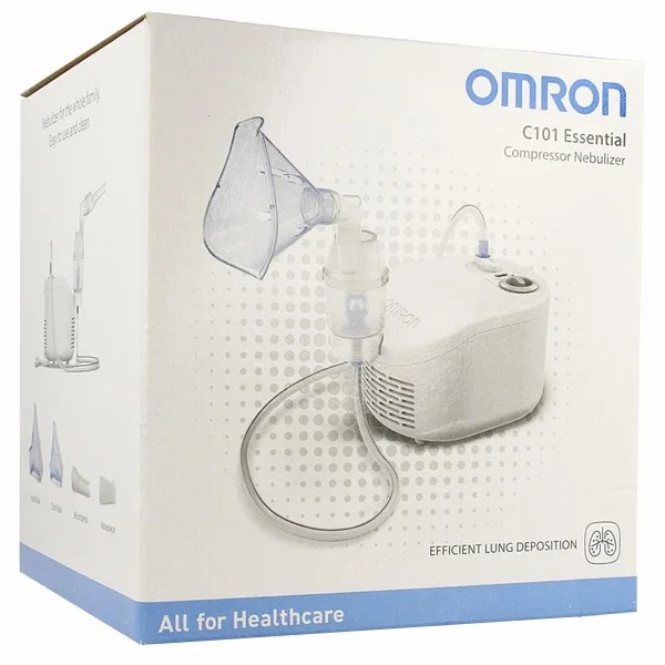 Omron C101 Essential, nebulizator kompresorowy dla dzieci i dorosłych, 1 sztuka