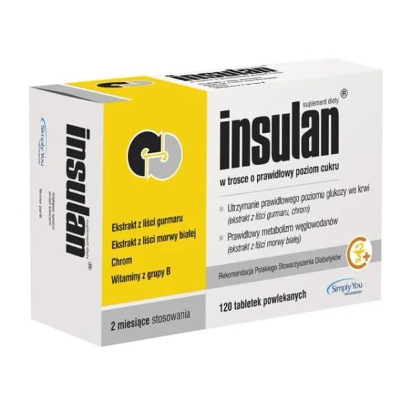Insulan, 120 tabletek