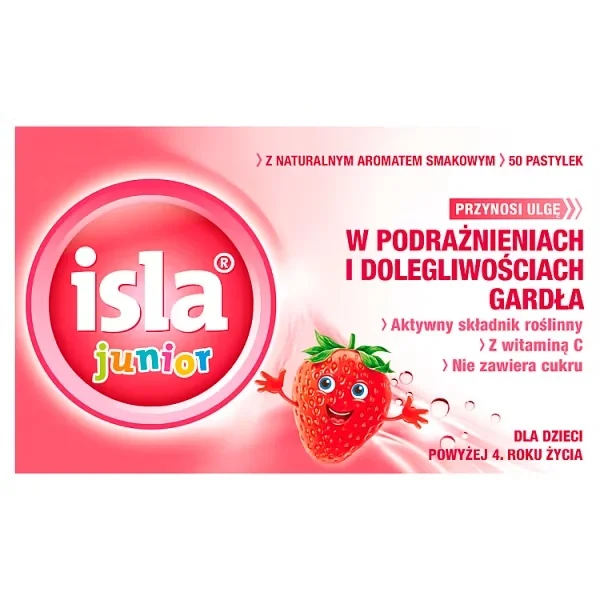 Isla Junior, 50 pastylek do ssania