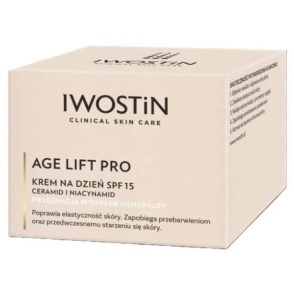 Iwostin Age Lift Pro, krem na dzień, SPF 15, 50 ml