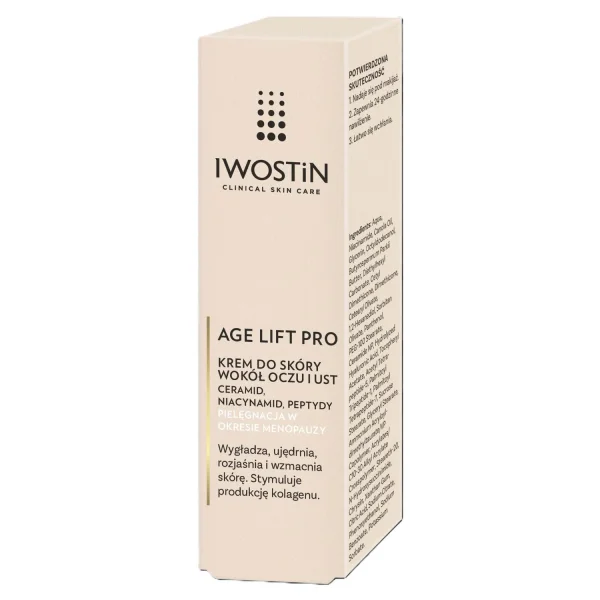 Iwostin Age Lift Pro, krem do skóry wokół oczu i ust, 15 ml