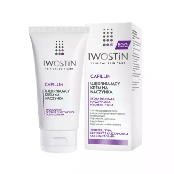 Iwostin Capillin Ujędrniający krem na naczynka, 50 ml