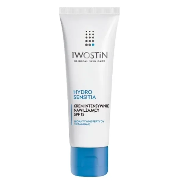 Iwostin Hydro Sensitia Intensywnie nawilżający krem do twarzy, SPF 15, 50 ml