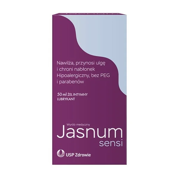 Jasnum Sensi, żel intymny, 50 ml