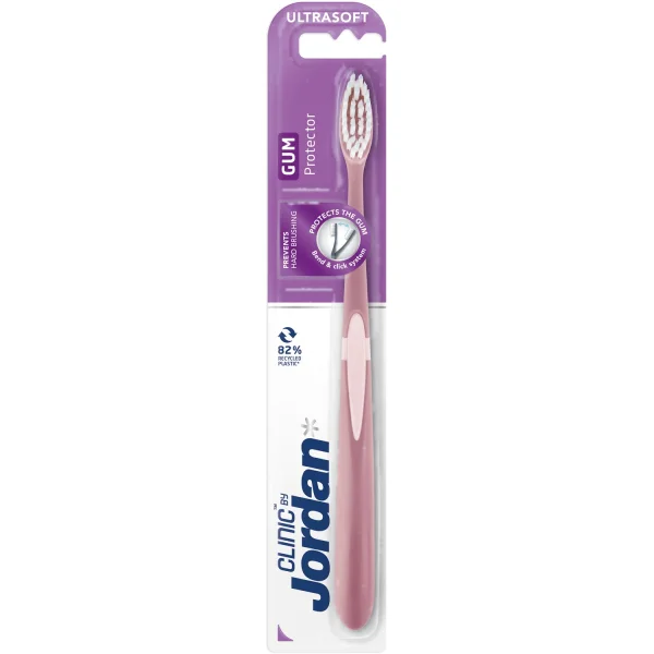 Jordan Clinic Gum Protector, szczoteczka do zębów, Ultrasoft, 1 sztuka