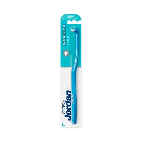 Jordan Clinic Interbrush, szczoteczka do zębów jednopęczkowa, miękka, 1 sztuka