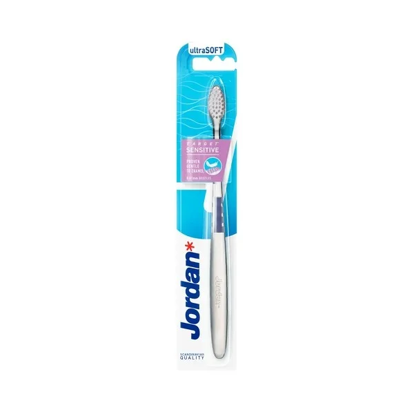 Jordan Target Sensitive, szczoteczka do zębów, ultrasoft, 1 sztuka