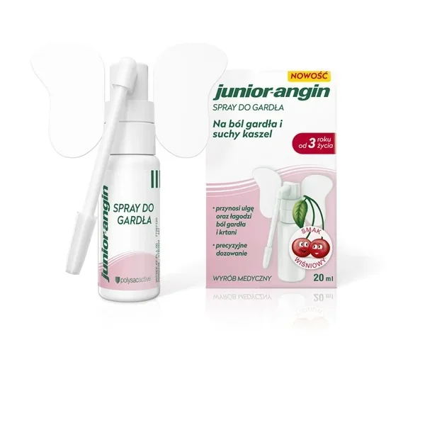 Junior-Angin, spray do gardła, 20 ml