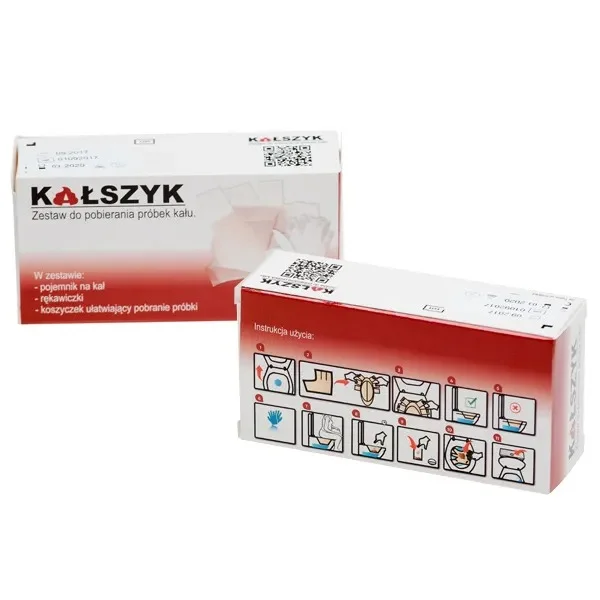 Kałszyk, zestaw do pobierania próbek kału, 1 sztuka