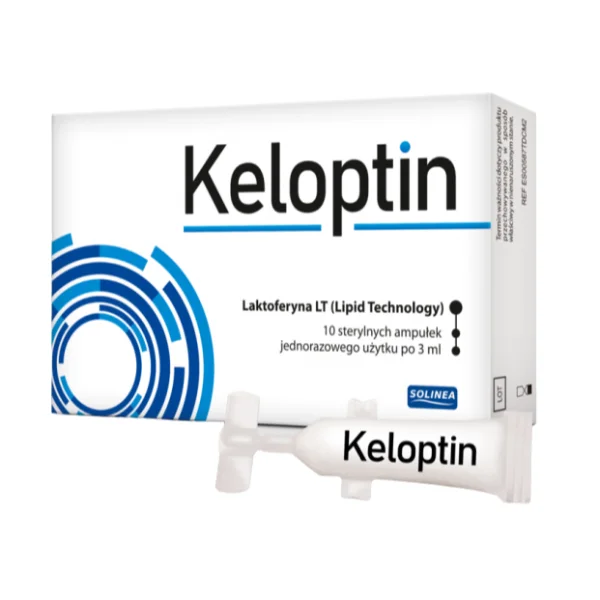 Keloptin, krem, 3 ml x 10 ampułek