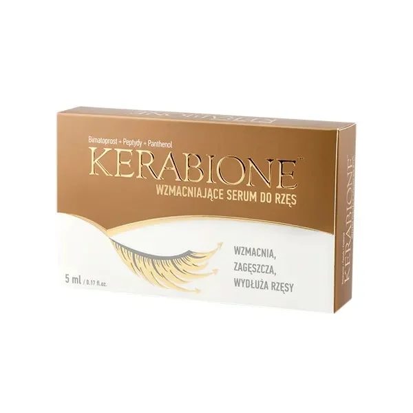 Kerabione, wzmacniające serum do rzęs, 5 ml