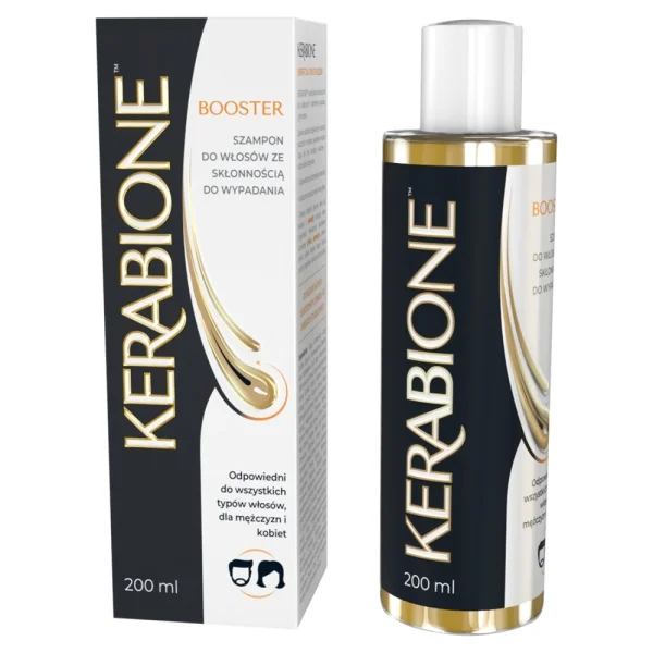 Kerabione Booster, szampon do włosów ze skłonnością do wypadania, 200 ml