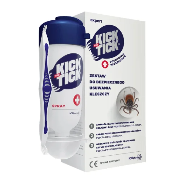 Kick the Tick Expert, zestaw do bezpiecznego usuwania kleszczy