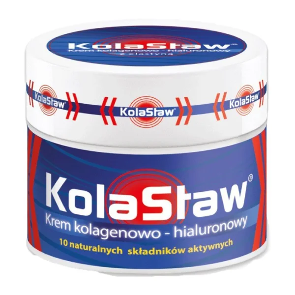 KolaStaw Krem kolagenowo-hialuronowy.  50 ml