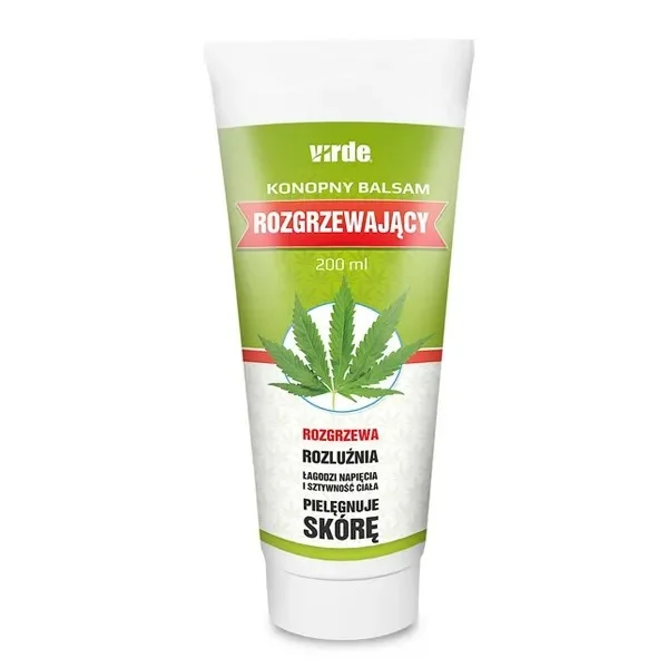 Virde, konopny balsam rozgrzewający, 200 ml