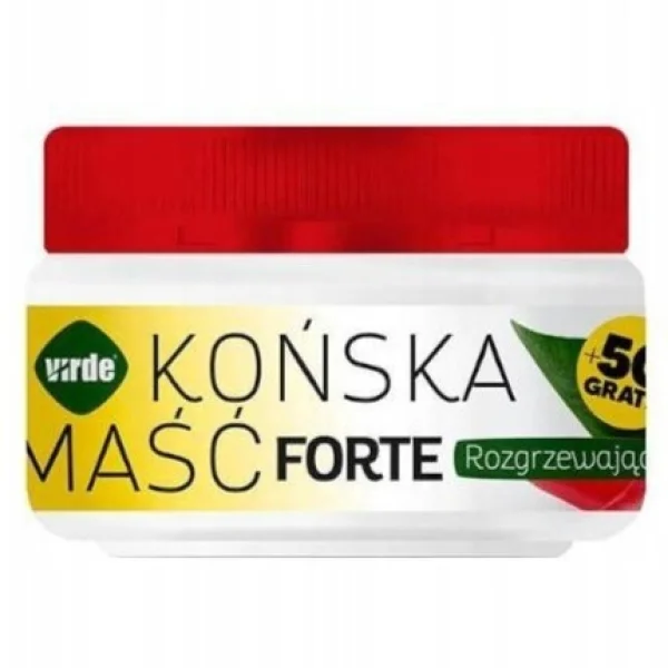 Virde, Końska maść rozgrzewająca forte, 350g + 50g