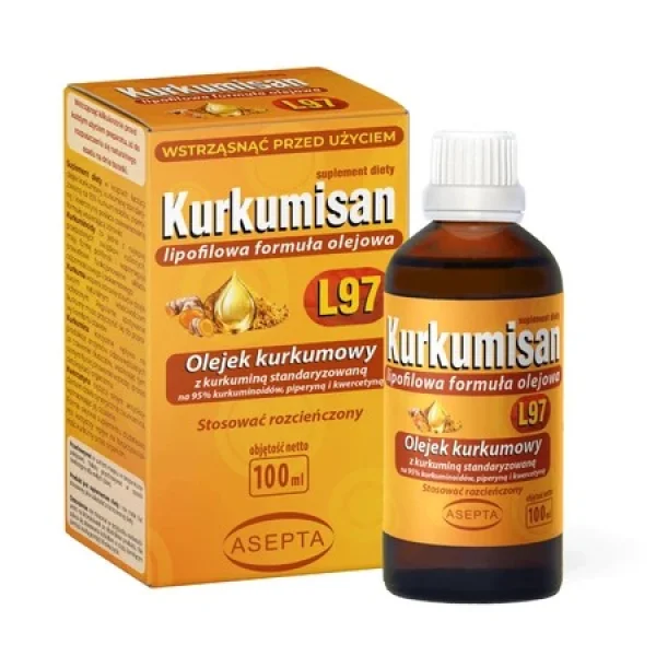 Kurkumisan L97, olejek kurkumowy, 100 ml