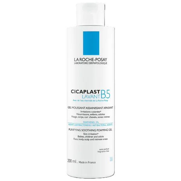 La Roche-Posay Cicaplast Gel Lavant B5+, kojący żel oczyszczający, 200 ml