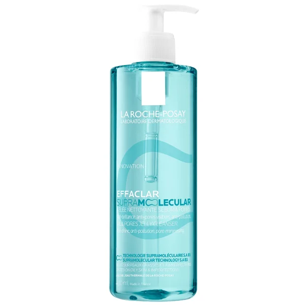 La Roche-Posay Effaclar Supramolecular, żel oczyszczający do twarzy, 400 ml