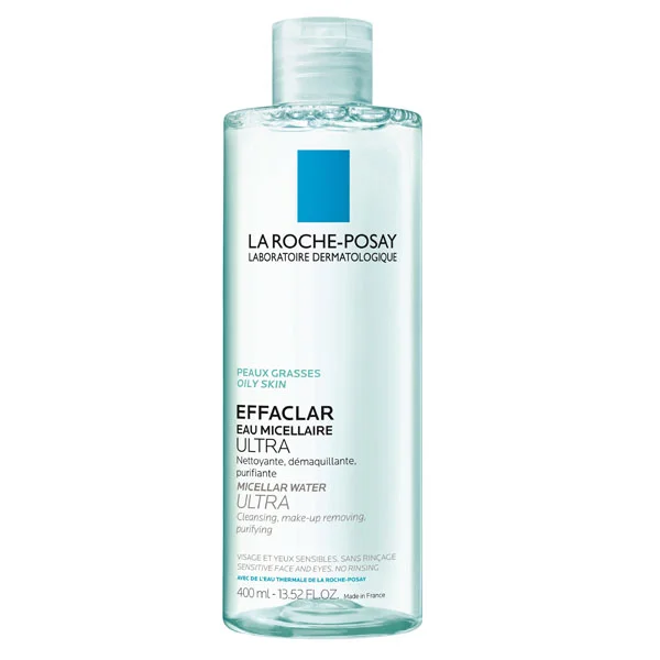 La Roche-Posay Effaclar Ultra, płyn micelarny do skóry tłustej i trądzikowej, 400 ml