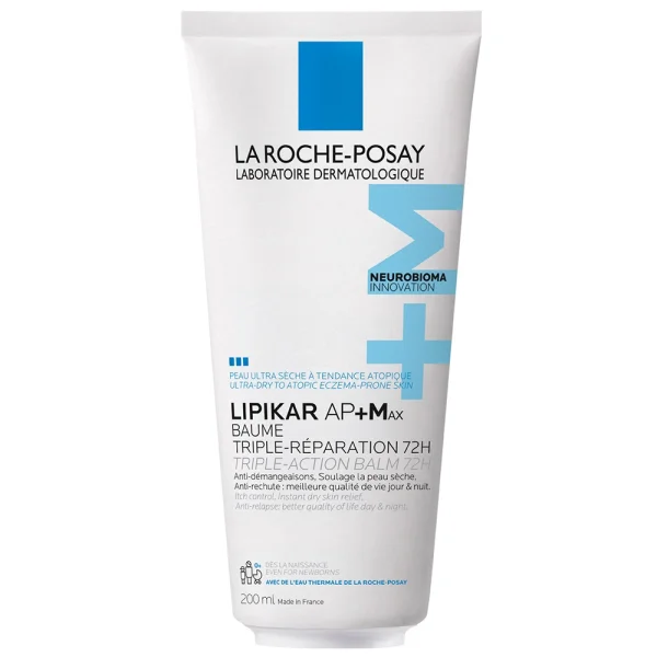 La Roche-Posay Lipikar Baume AP+M, balsam do ciała, skóra sucha i atopowa, od urodzenia, eco tube, 200 ml
