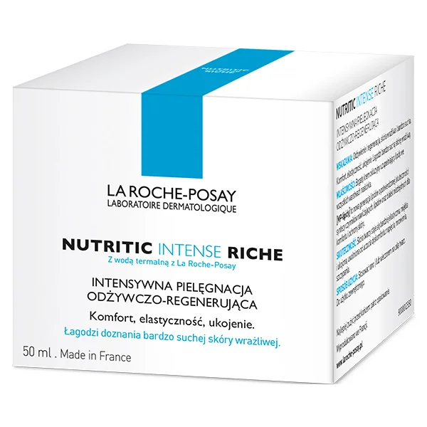 La Roche-Posay Nutritic Intense Riche, intensywna pielęgnacja odżywczo-regenerująca, 50 ml