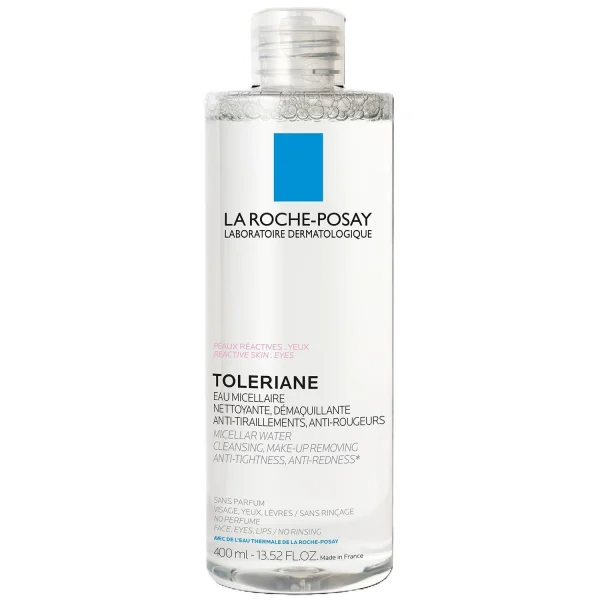 La Roche-Posay Toleriane, płyn micelarny, skóra wrażliwa twarzy i oczu, 400 ml